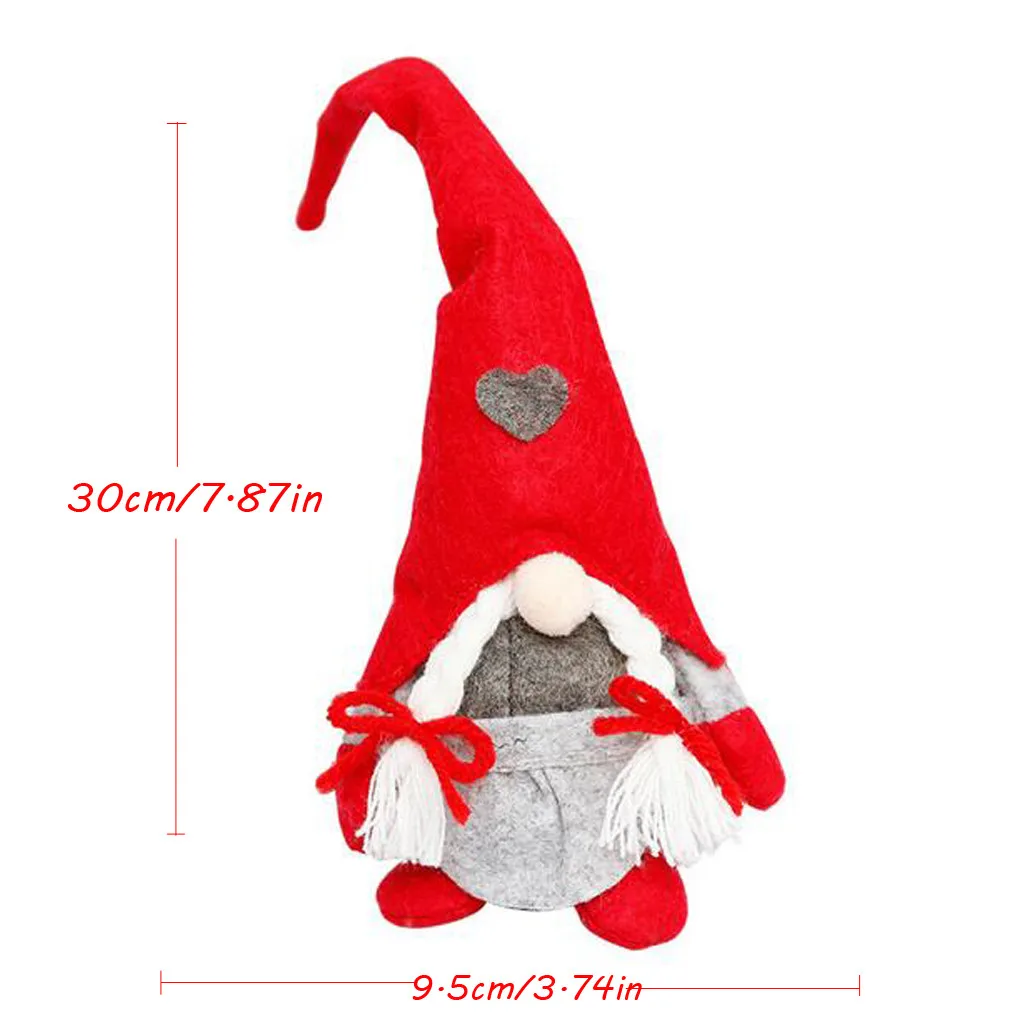 Рождественские праздничные украшения сделай сам милая шерстяная кукла-гном