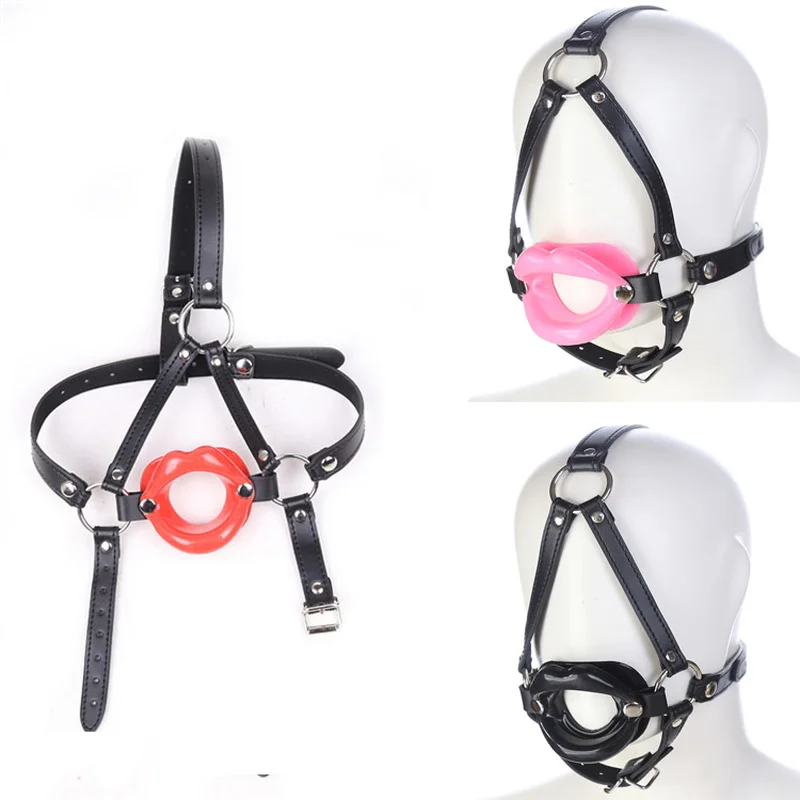 Бандаж уплотнительное кольцо для орального секса из искусственной кожи силикон