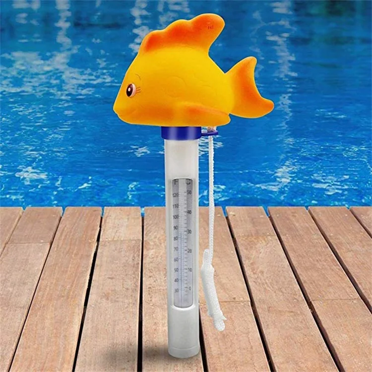 

Плавающий датчик температуры воды в бассейне, милый термометр для измерения температуры воды в аквариуме, маленькой ванной, спа
