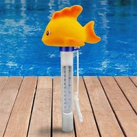 cute animal floating swimming pool temperature water sensor water thermometer measurement small aquarium bath water spa