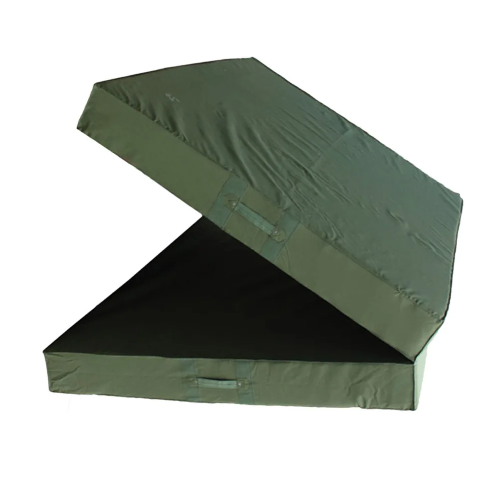 

Foldable Exercise Floor Mat Thicken Elastic Exercise Pad Dance Yoga Gymnastics Training Mat for Home Judo Pilates Gym(Green)