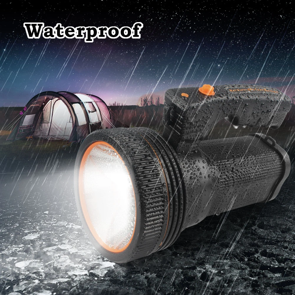 Светодиодный прожектор высокой мощности супер яркий портативный перезаряжаемый
