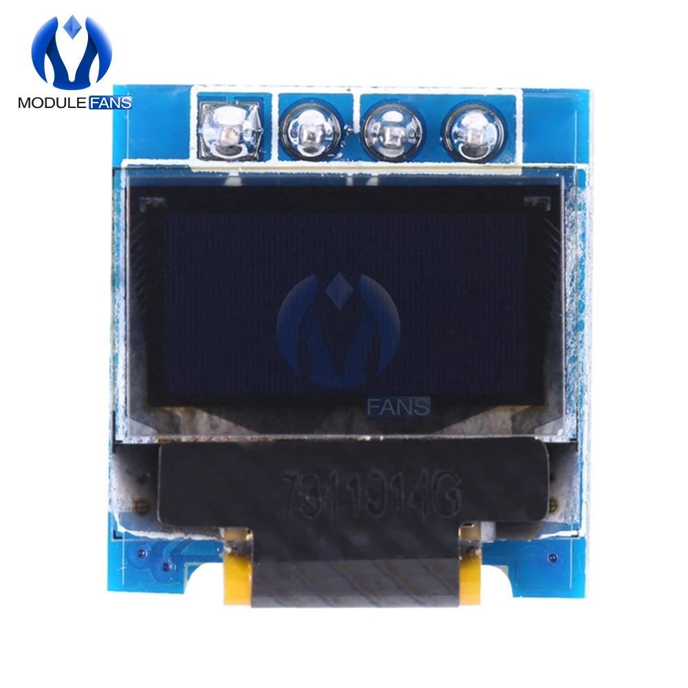 Модуль дисплея OLED 0 49 дюйма 64x32 64*32 SSD1306 суперъяркий экран I2C IIC для Arduino AVR STM32 белый |