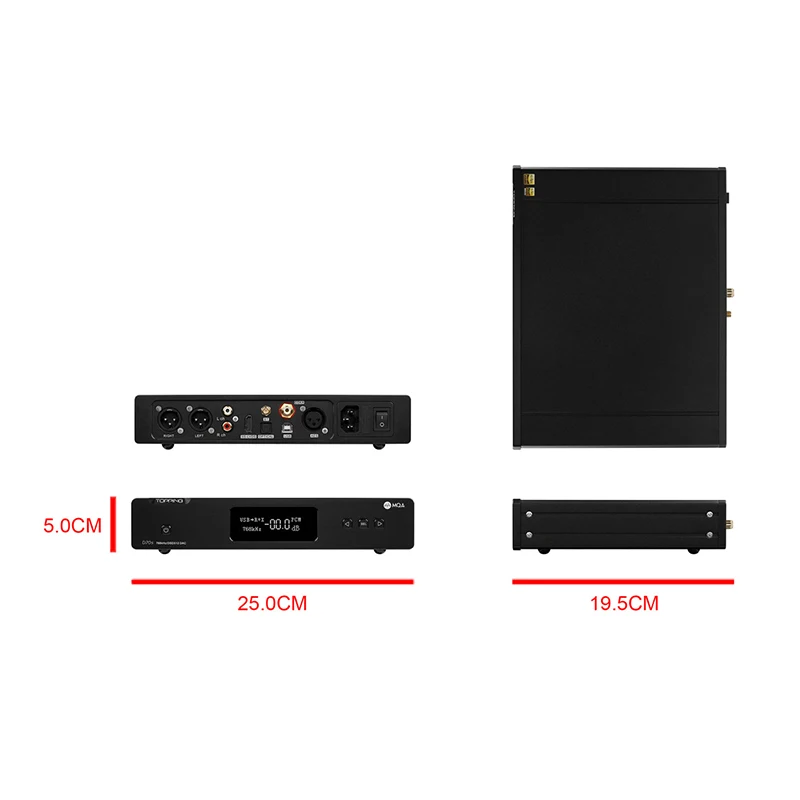 Декодер TOPPING D70S MQA Bluetooth 5 0 2 * AK4497 32Bit/768K DSD512 Hi Res DAC с дистанционным