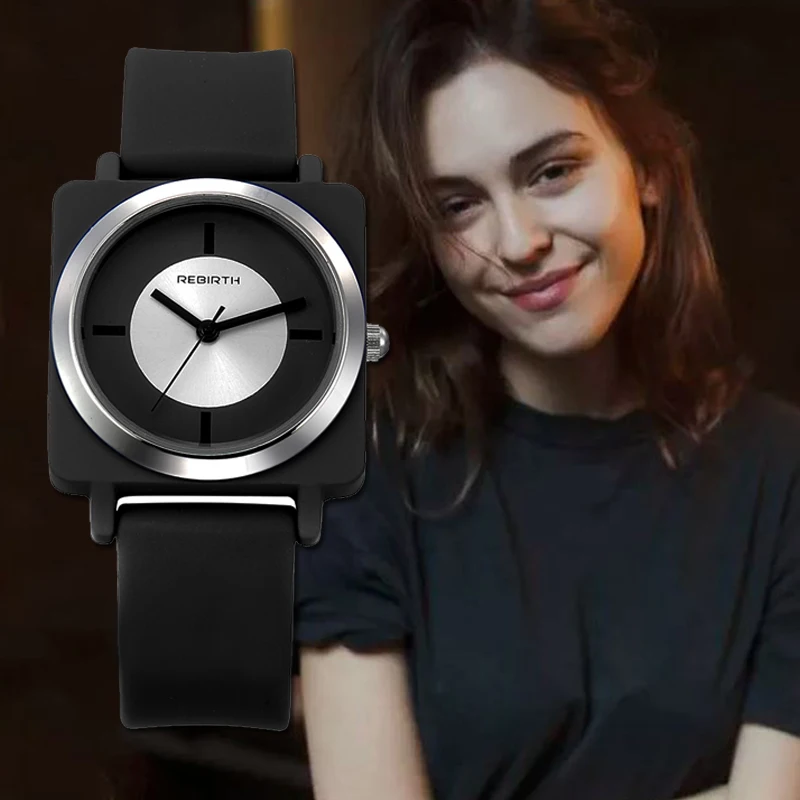 Женские часы от бренда REBIRTH модные наручные 2020 женские Mujer Bayan Kol Saati Montre Feminino |