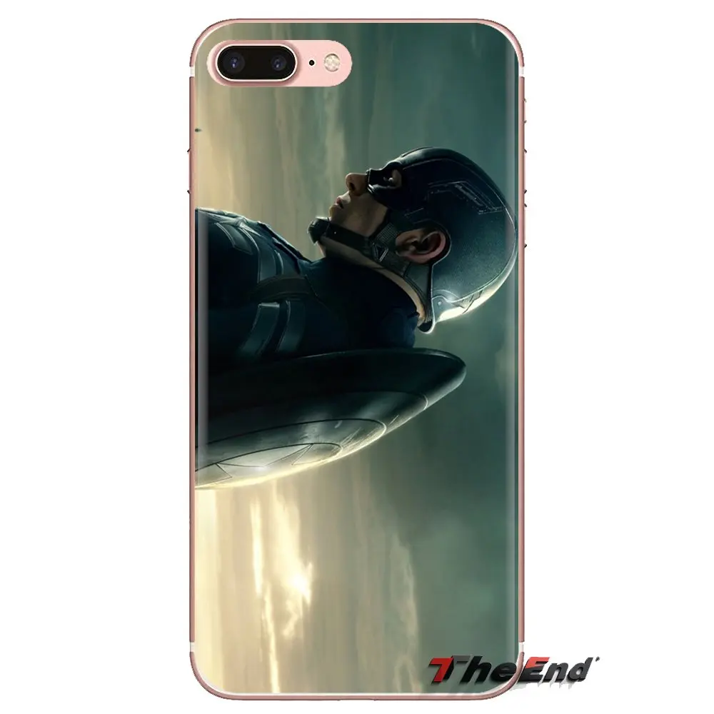 For Samsung Galaxy S2 S3 S4 S5 MINI S6 S7 edge S8 S9 Plus Note 2 3 4 5 8 Coque Fundas Winter Soldier Soft Transparent Shell Case |