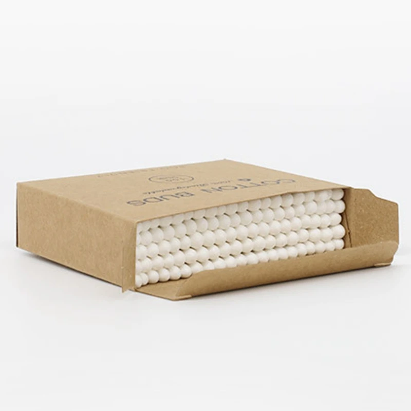 

500Pcs Double Head Cotton Swab Bamboo Cotton Swab Sticks Disposable Buds Cotton for Beauty Makeup Nose Ears Cleaning