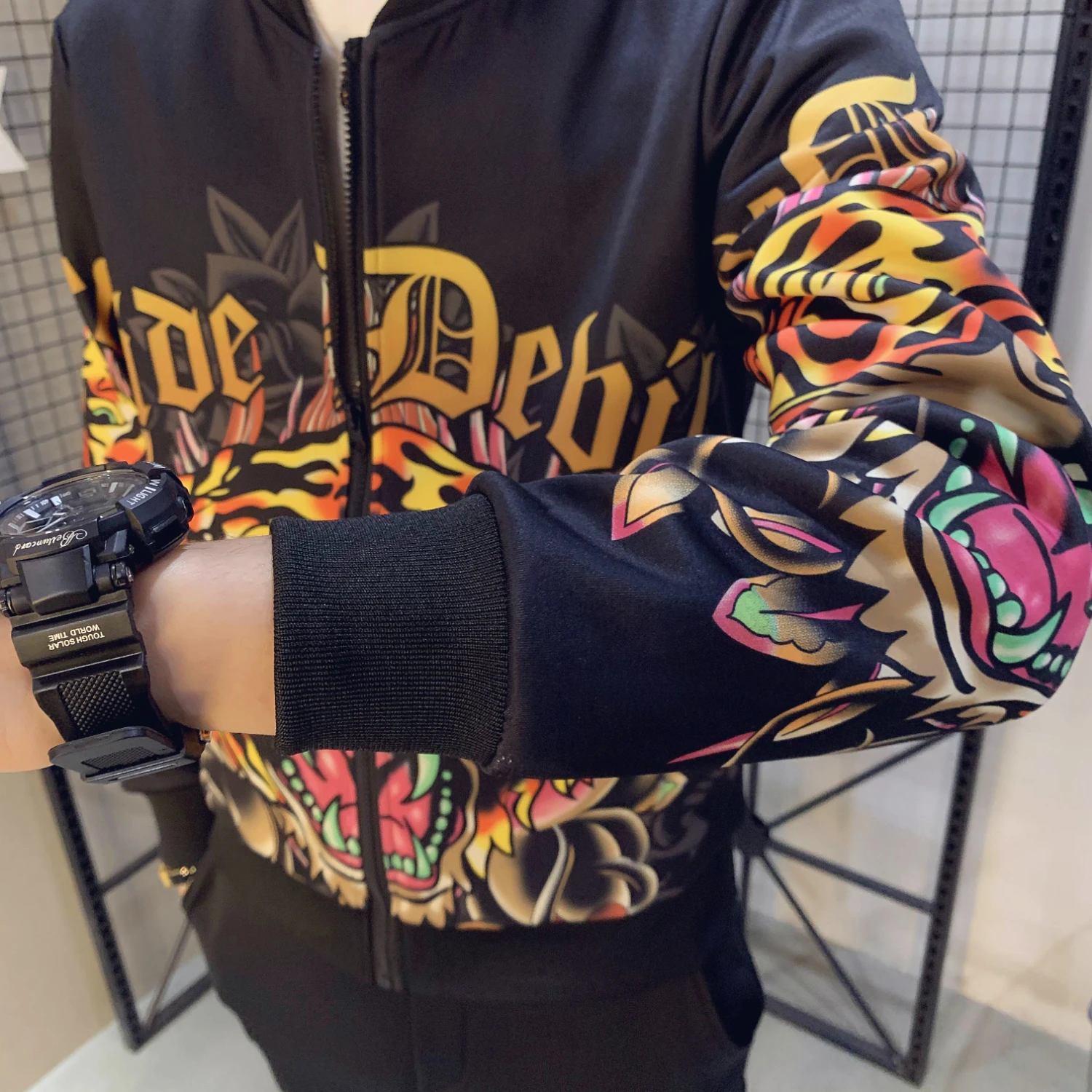 Мужской спортивный костюм тренировочный из 2 предметов куртка + штаны | Мужская