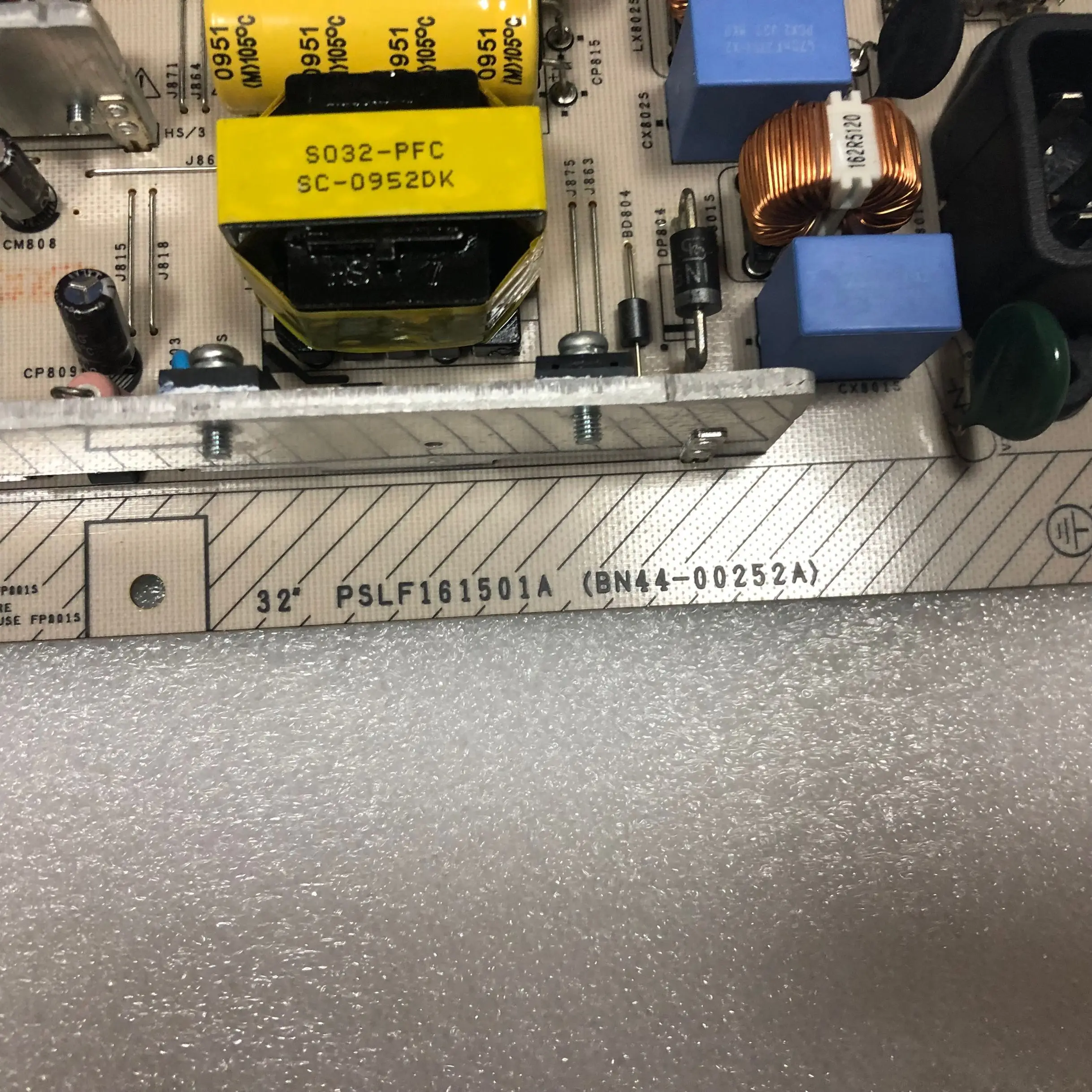 90% новый оригинальный 32 &quotPSLF161501A BN44 00252A доска ТВ|Адаптеры для ноутбуков| |