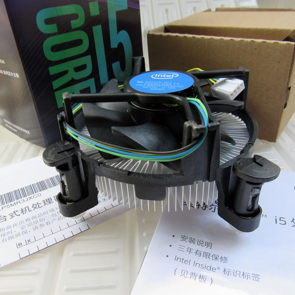 E97379-003 Процессор вентилятор радиатора для i3 i5 i7 разъем LGA 1150 1155 1156 C0155 0.18A 12V