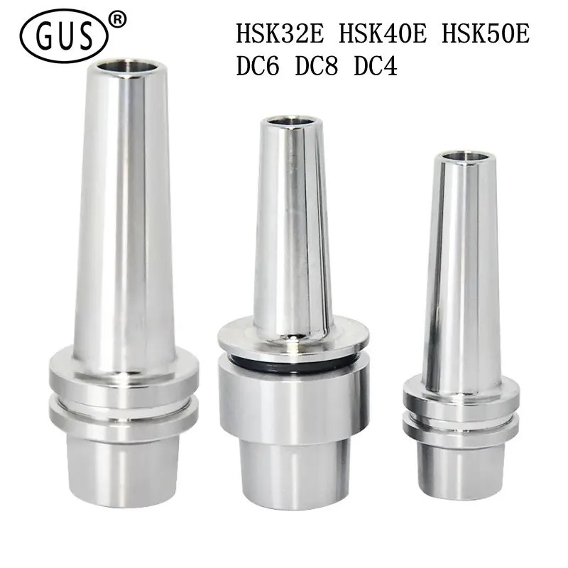 

1pcs high precision HSK32E HSK40E HSK50E DC6 DC8 DC4 60mm 80mm good quality tool holder HSK DC G2.5 precision slim collet chuck