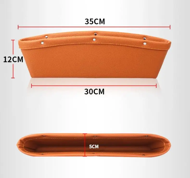 2 шт. автомобильная сумка для хранения однотонная коробочка полка товаров