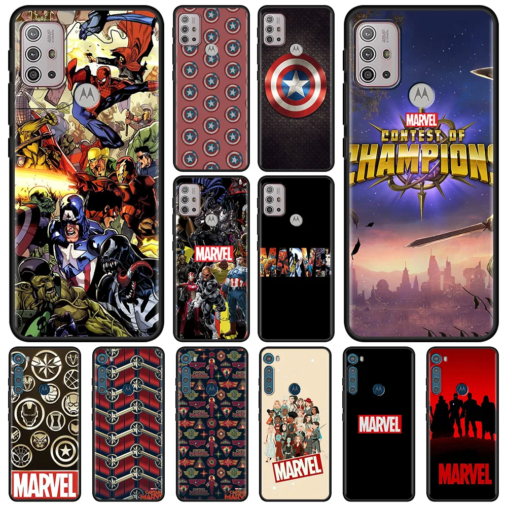 

Case For Moto One Fusion G Pure G100 G60s G60 G40 G50 G30 G20 G10 G9 G8 Plus Power E40 E20 E6s Fundas Marvel Comics Spider Man