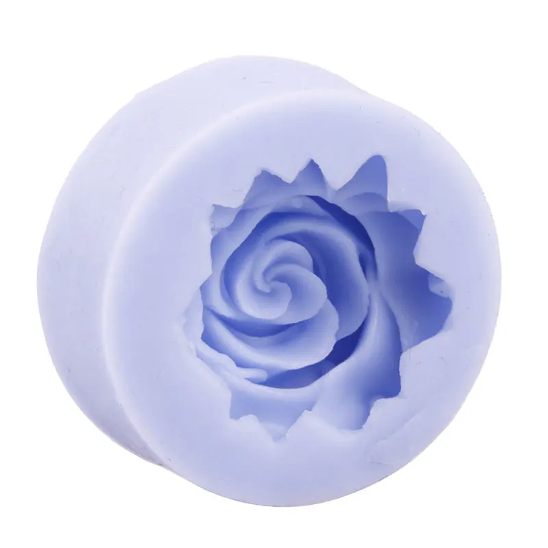 3D формочка для торта печенья шоколада розы цветов помадки сахарной мастики