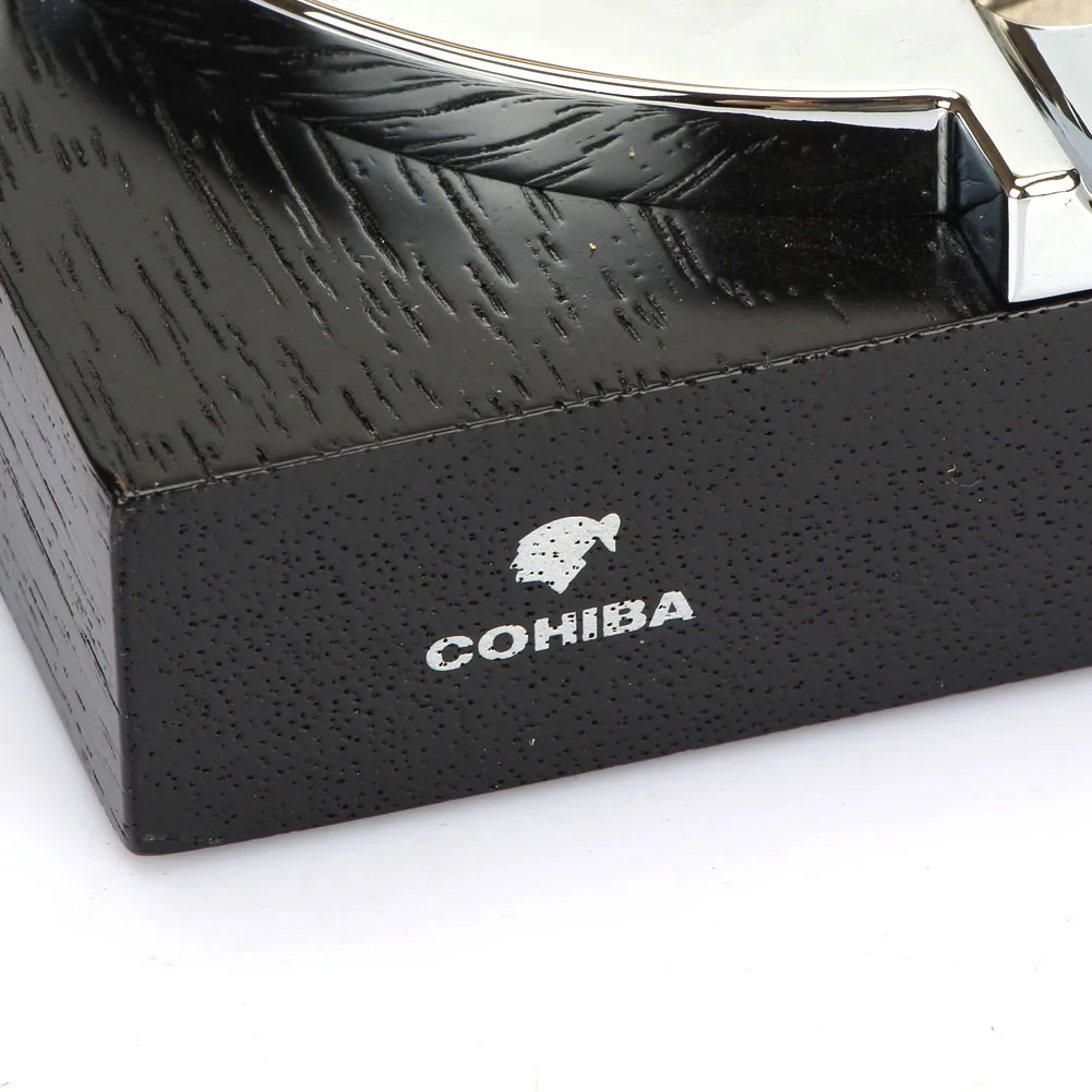 COHIBA Металлическая Пепельница на открытом воздухе Роскошные пепельницы
