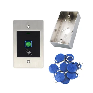 metal biometric fingerprint standalone access control system rfid 125khz reader door access control waterproof ip66 1000 users free global shipping
