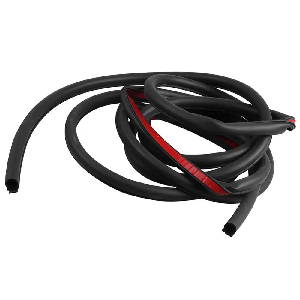 Автомобильная противобликовая лента 4 м универсальная резиновая уплотнительная