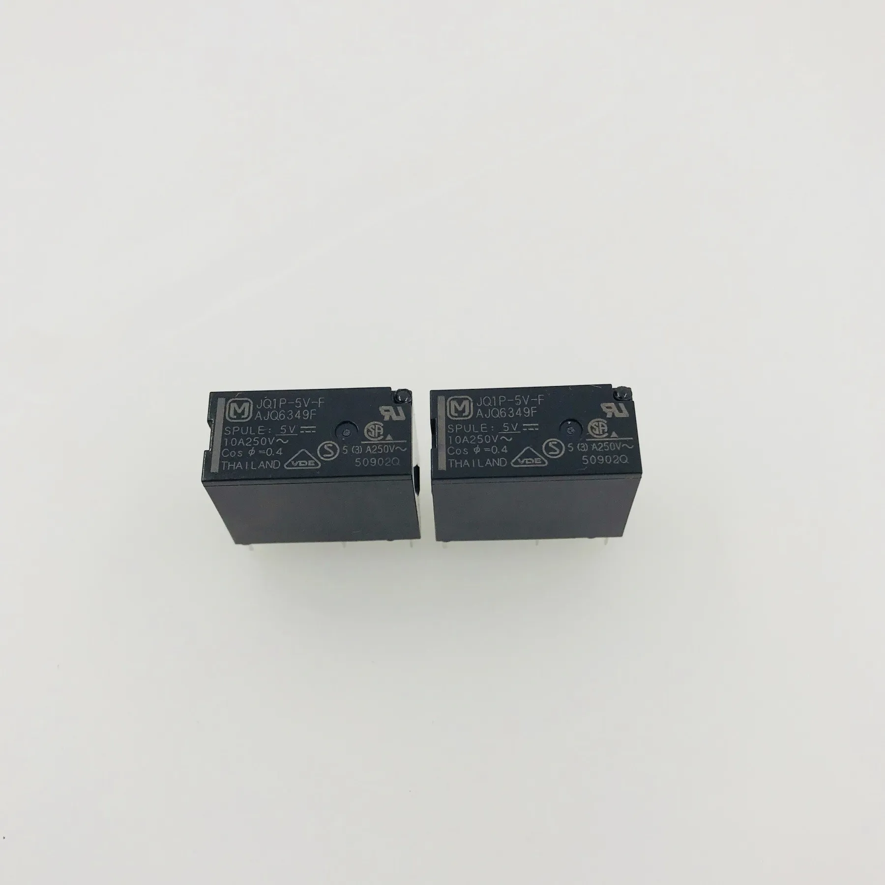 Реле JQ1P-5V-F AJQ6349F 5pin 10A 250VAC