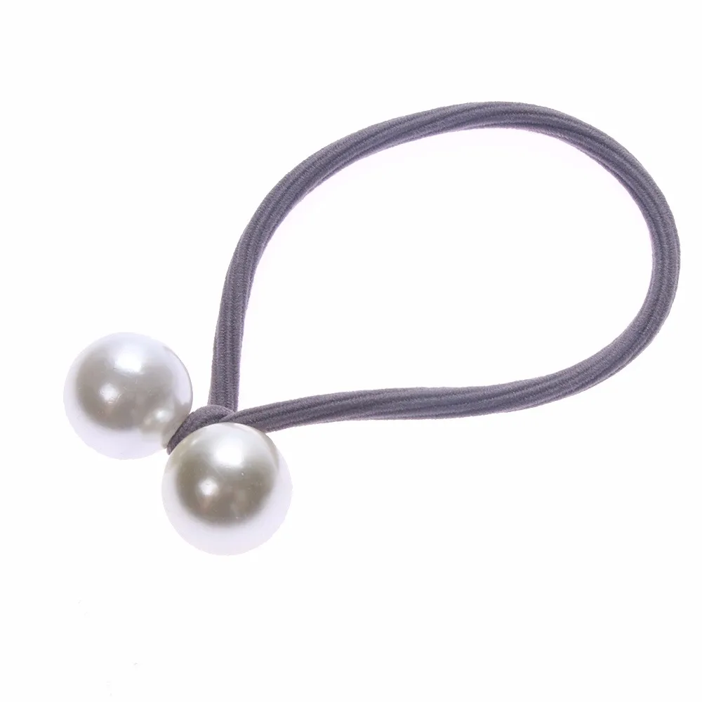 1 шт. милые резинки для волос жемчужные эластичные девочек Женская резинка