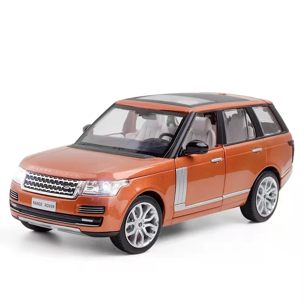 

Модель внедорожника из сплава 1:26 Range Rover 2013, имитация открытой двери, управление звуком светильник Том, игрушка в подарок