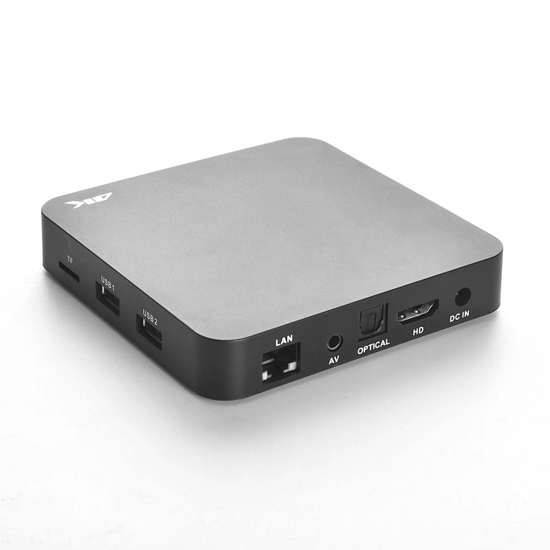 Медиаплеер JEDX MP031 4K Full HD с HDMI2.0/AV/USB/мини картой 10 бит HDR H.265/H.264 VP8 видео до