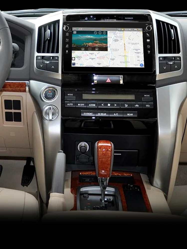 

9 inch car radio player 2GB+32GB/4GB+64GB GPS Navigation DSP car multimedia player for Toyota Land Cruiser LC200 2007-2015 BT