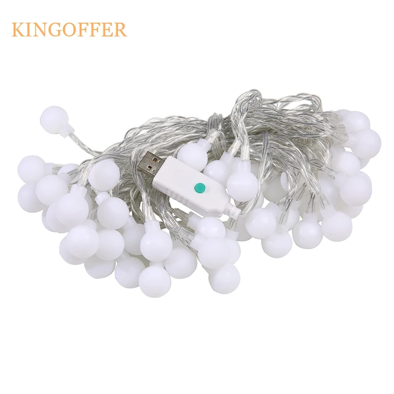 Гирлянда светодиодная с питанием от USB 10 м | Лампы и освещение