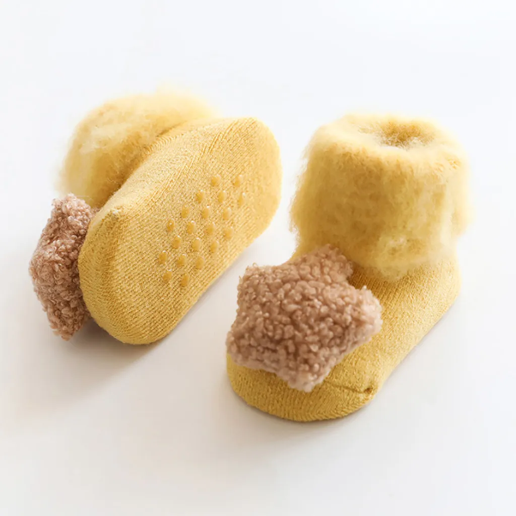 Милые детские носки для маленьких девочек длинные мягкие хлопковые кружевные до