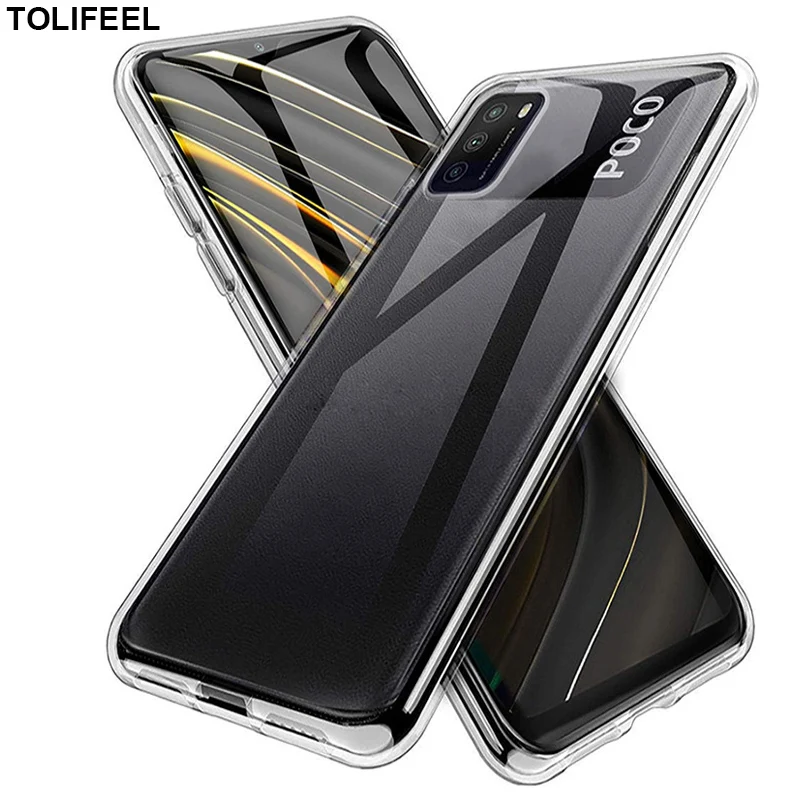 TOLIFEEL Dành Cho Xiaomi Poco M3 X3 Pro NFC Ốp Lưng Ốp Lưng Silicon Mỏng Trong Suốt Điện Thoại Dùng Cho Xiaomi Pocophone X3 M3 nắp Lưng phone cases for xiaomi