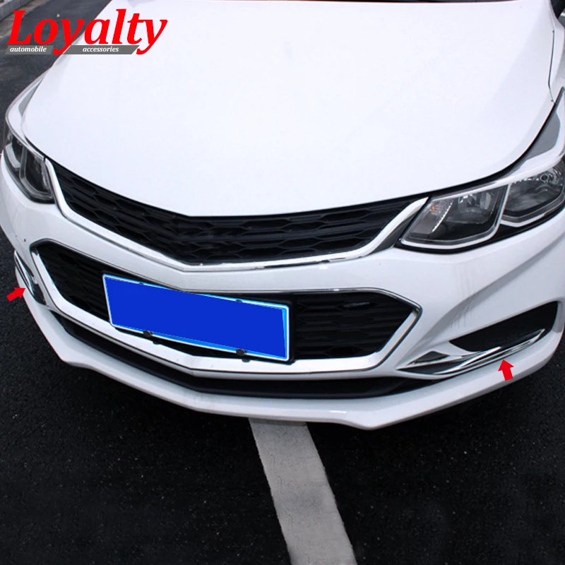Чехол для передней противотуманной фары Chevrolet Cruze 2017 2018 ABS|fog lamp cover|trim coverfog light cover |