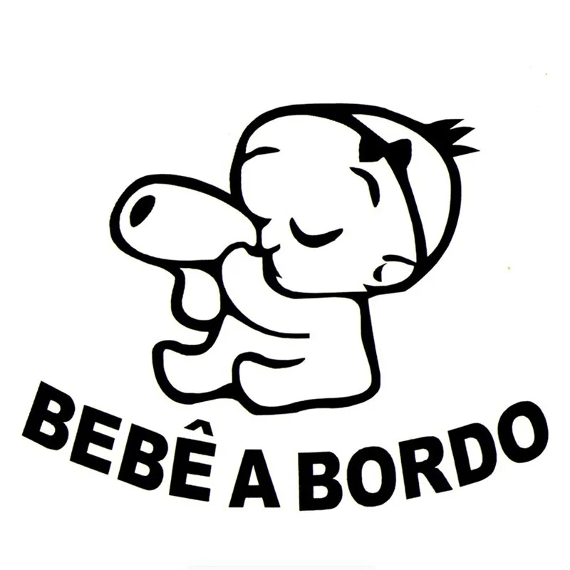 

Baby on Board Pegatinas Bebes A Bordo Coche Car Sticker Vinyl Decals Motorcycle Accessories Stickers 15cm*12cm
