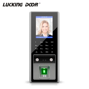 300 face recognition 3000 fingerprint capacity 3000 card 125khz rfid card access control time attendance door lock system free global shipping
