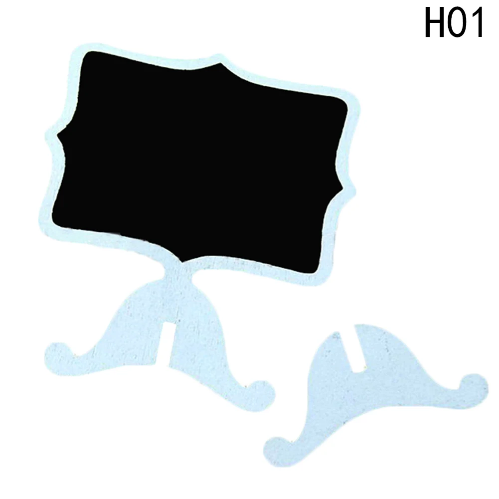 

Mini Lace Blackboard Chalkboard Wooden Blackboard Price Stand For New Year Party Christmas Wedding Decoration 2019