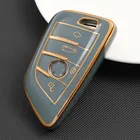Чехол для ключа автомобиля, чехол для Bmw F20 G20 G30 X1 X3 X4 X5 G05 X6, аксессуары для стайлинга автомобилей