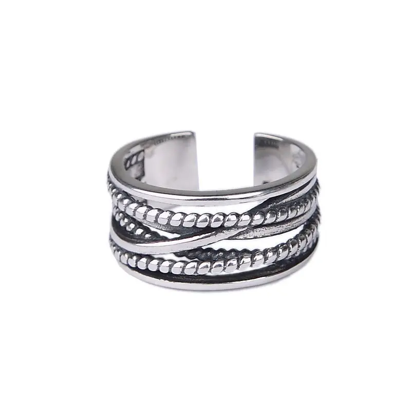

New style smiley open ring female ring set 2-piece matching ring ring woman punk style female ring jewelry ring accessories