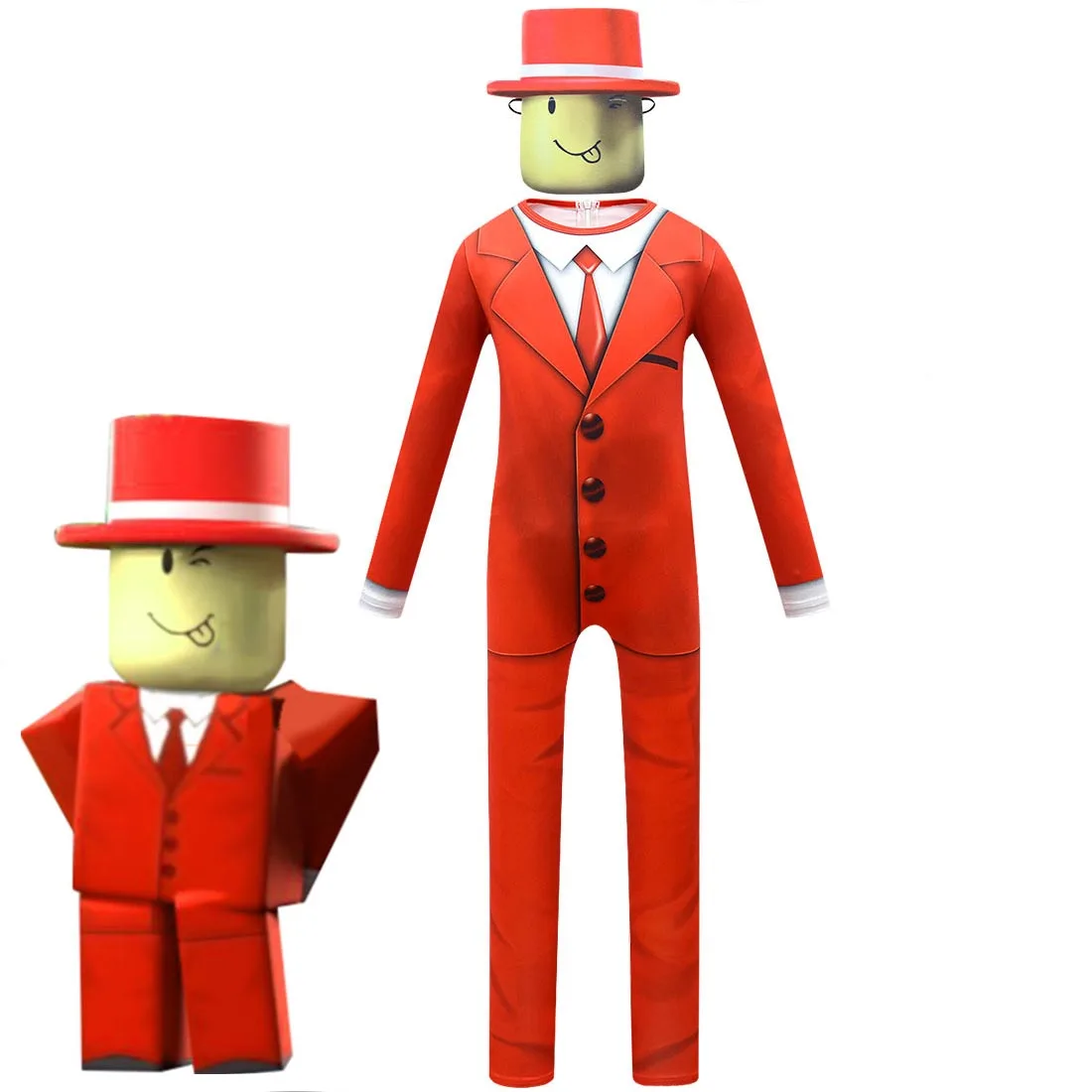 Костюм на Хэллоуин для детей Карманный костюм косплея с персонажами игры детские