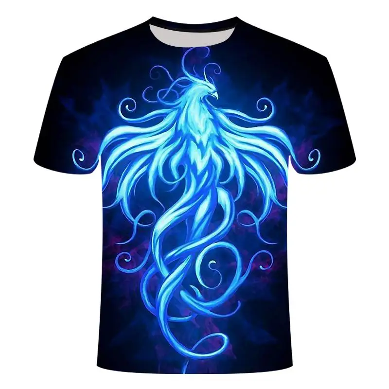 

Summer new men's t-shirt 3d printing colorful galaxy psychedelic flowers men's fashion t-shirt short sleeve round neck