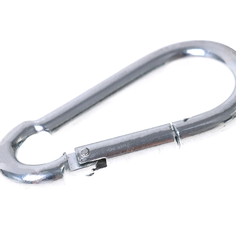 

2pcs Spring Clip Snap Hooks Swing Seat Connector Playground Trapeze New Hardware