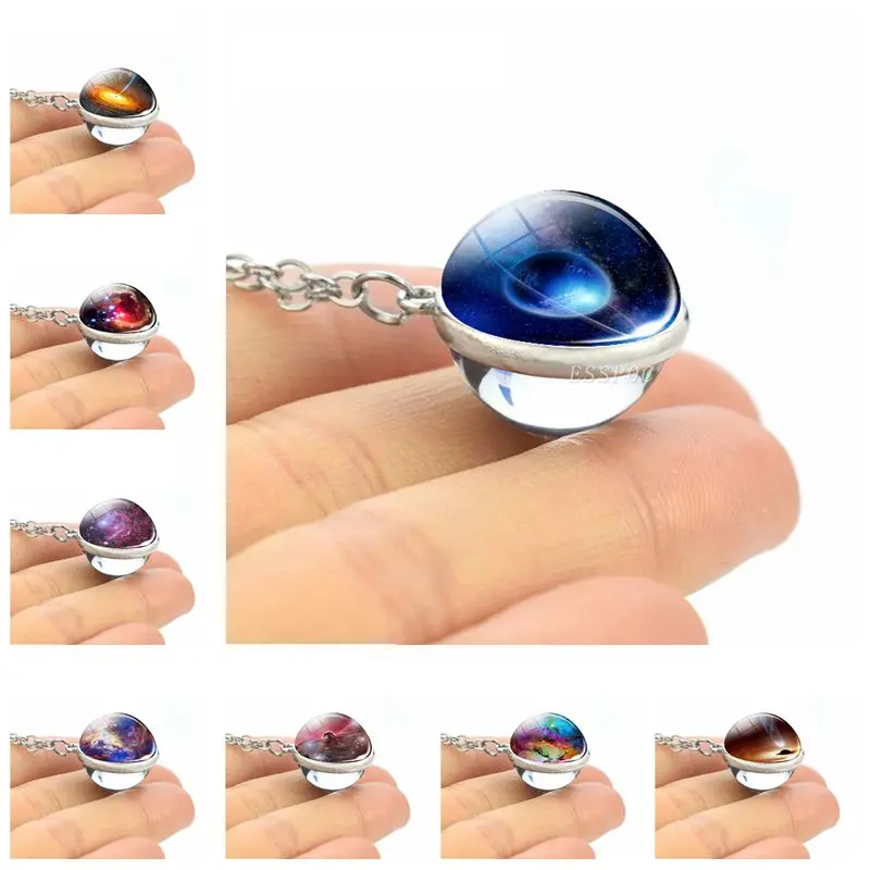 Цепочка с подвеской в виде стеклянной сферы для фотографии|Цепочки| |