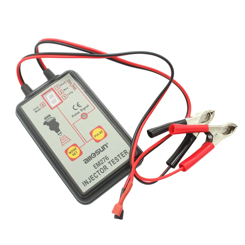 

12V Professional Injector Tester Fuel Injector 4 Pluse Modes Tester Powerful Fuel System Scan Tool Diagnostic Instrument