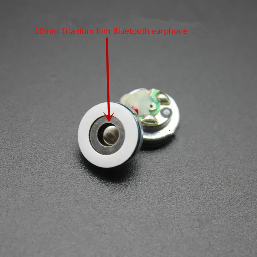 

GHXAMP 10mm Headphone Speaker Unit 32 Ohm Full Range Titanium Film Earphone Speaker High Resolution Diy 125DB 2pcs