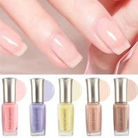 10ml candy color nail polish translucent jelly non toxic nail polish long lasting non peelable women nail gel polish 12 colors