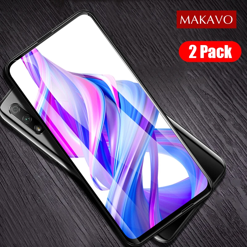 2 упаковки для huawei Y9s закаленное стекло 9H Взрывозащищенная защитная пленка экрана