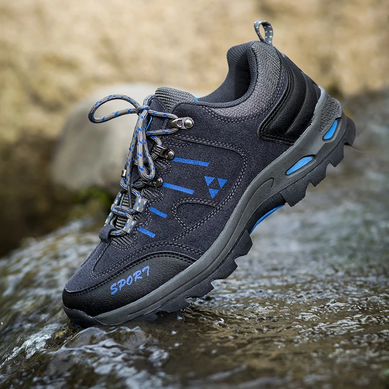 Мужская водонепроницаемая походная обувь Весенние мужские спортивные горные