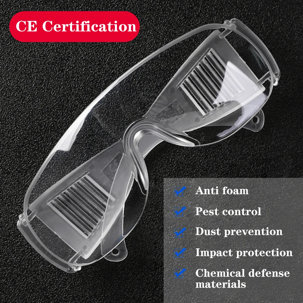 100 шт прозрачные одноразовые ПВХ перчатки для мытья