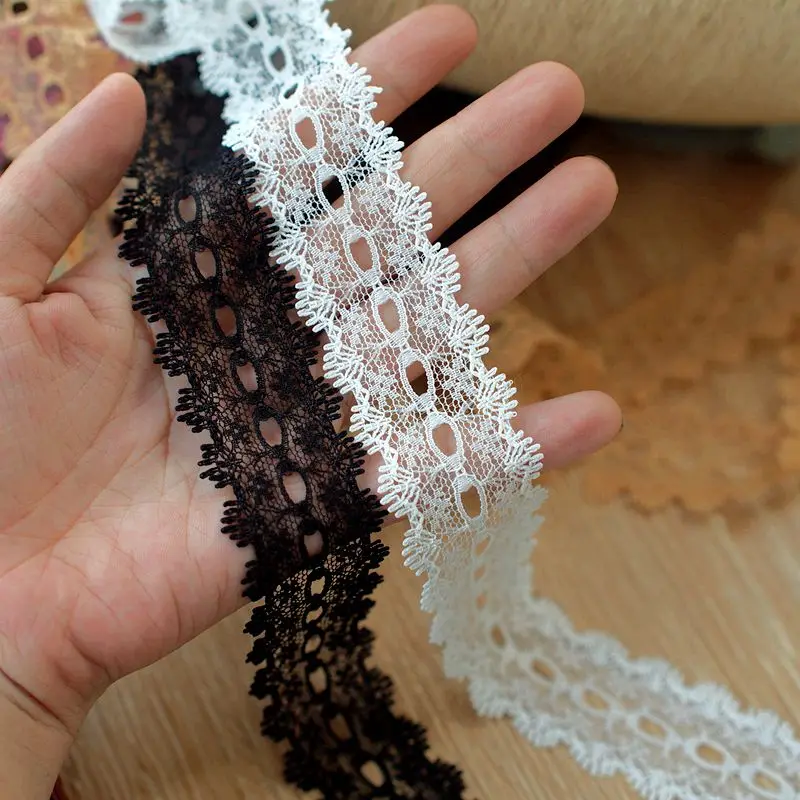 3 см Широкий перфорированный неэластичный кружевной аксессуар сделай сам