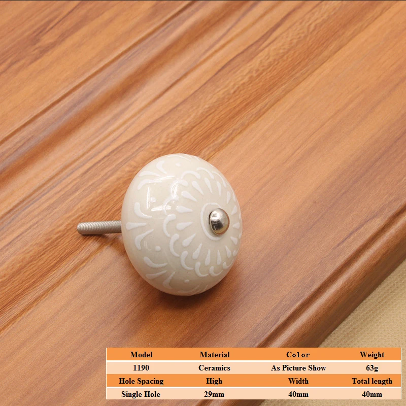 

LSTABAN Ручка для шкафа керамическая