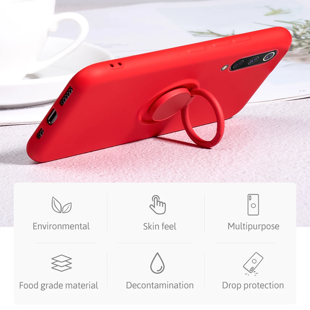 Чехол с имитацией жидкого силикона для Xiaomi Mi9 9SE 9T Pro чехол полной защитой Redmi 8A K20