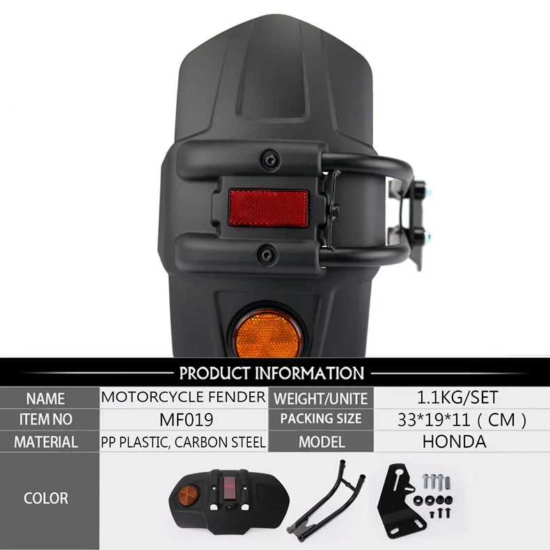 Черный Кронштейн для заднего крыла мотоцикла брызговик Honda NC700 NC750X NC750D CB1300 CB400 CBR650