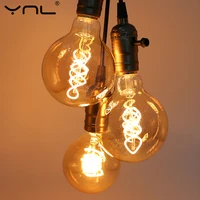 retro edison lamp bulb e27 220v 4w incandescent vintage industry loft decor pendant lamps st64 a60 g80 g95 t185 t45 lights bulb